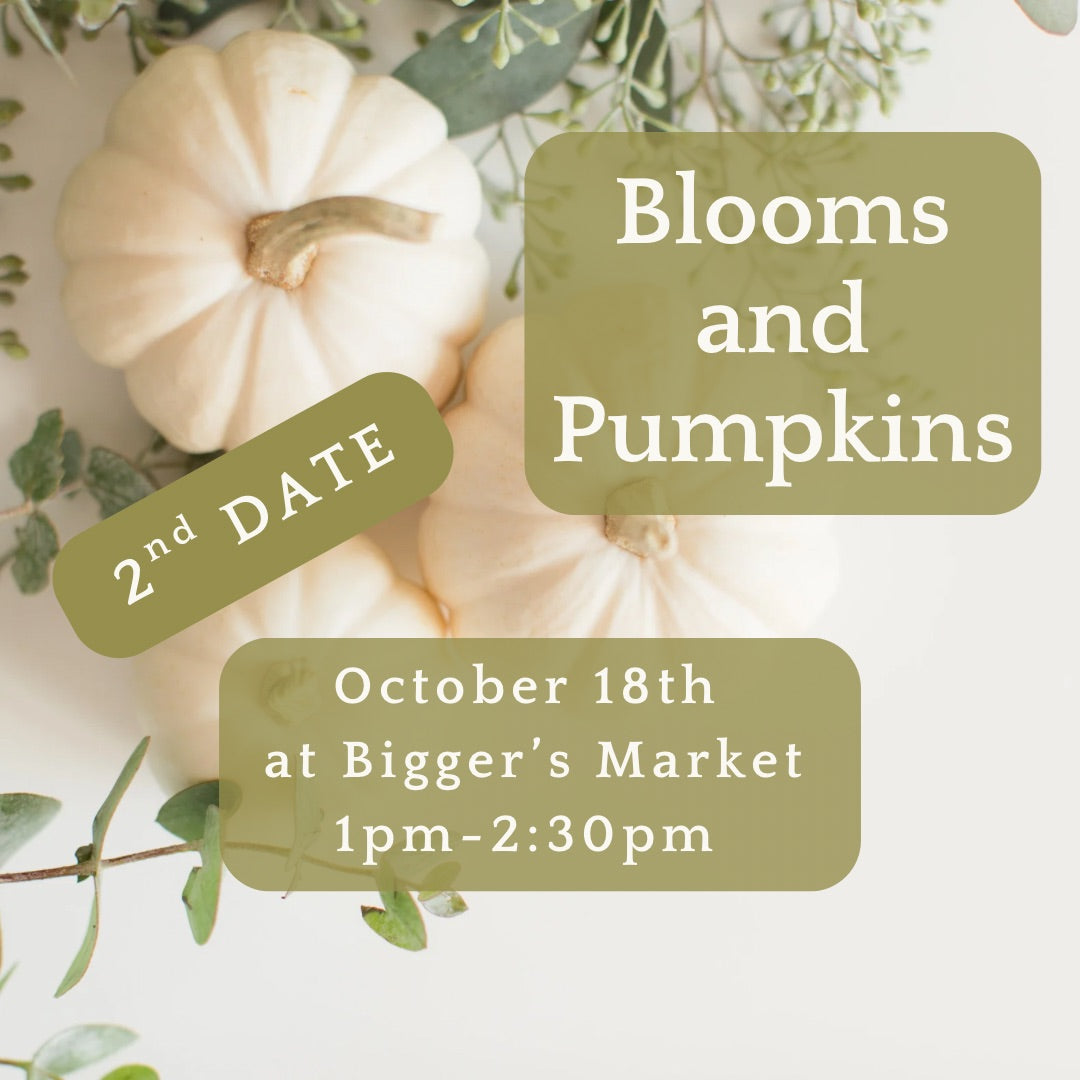 Blooms and Pumpkins-2nd date