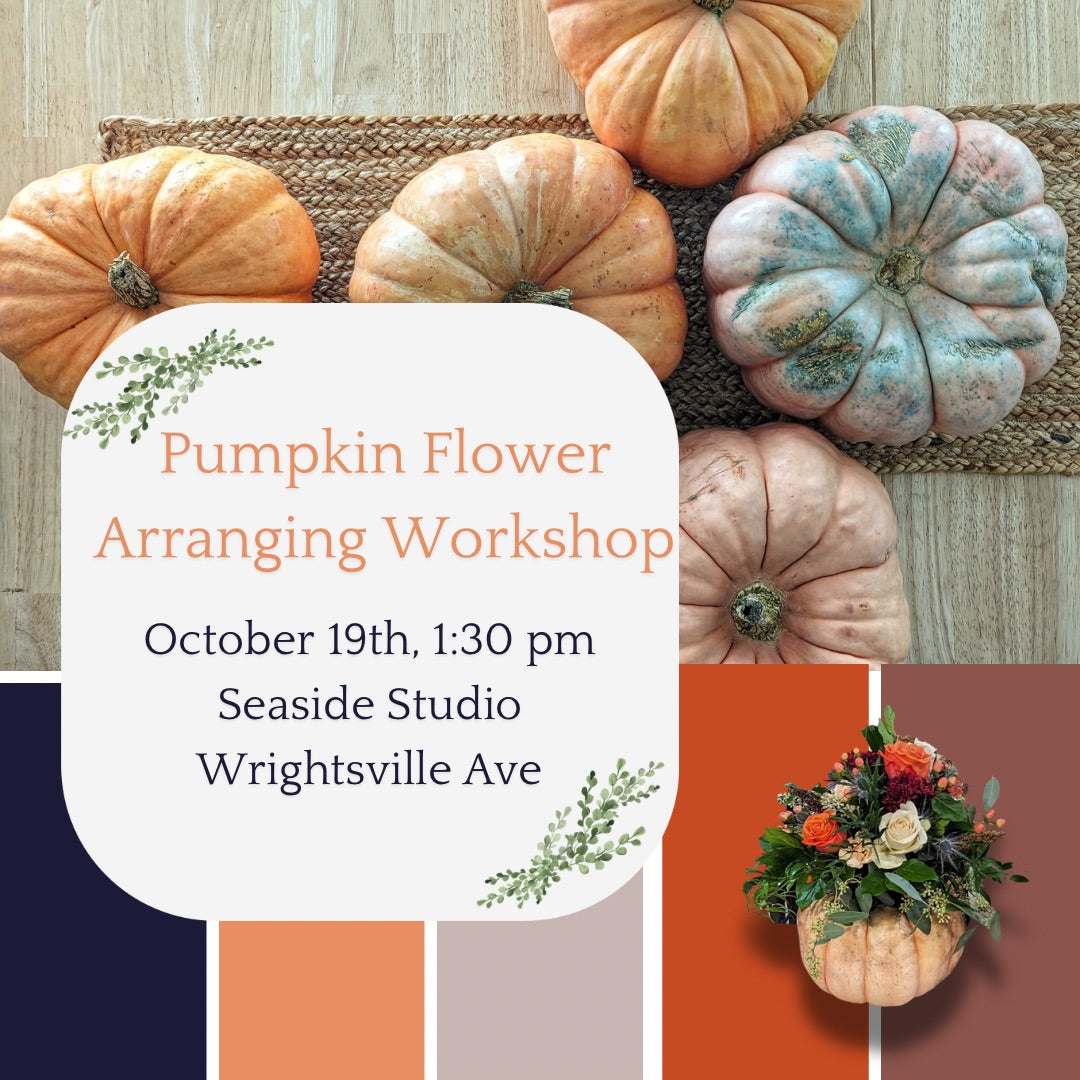 Pumpkin Flower Arranging Workshop